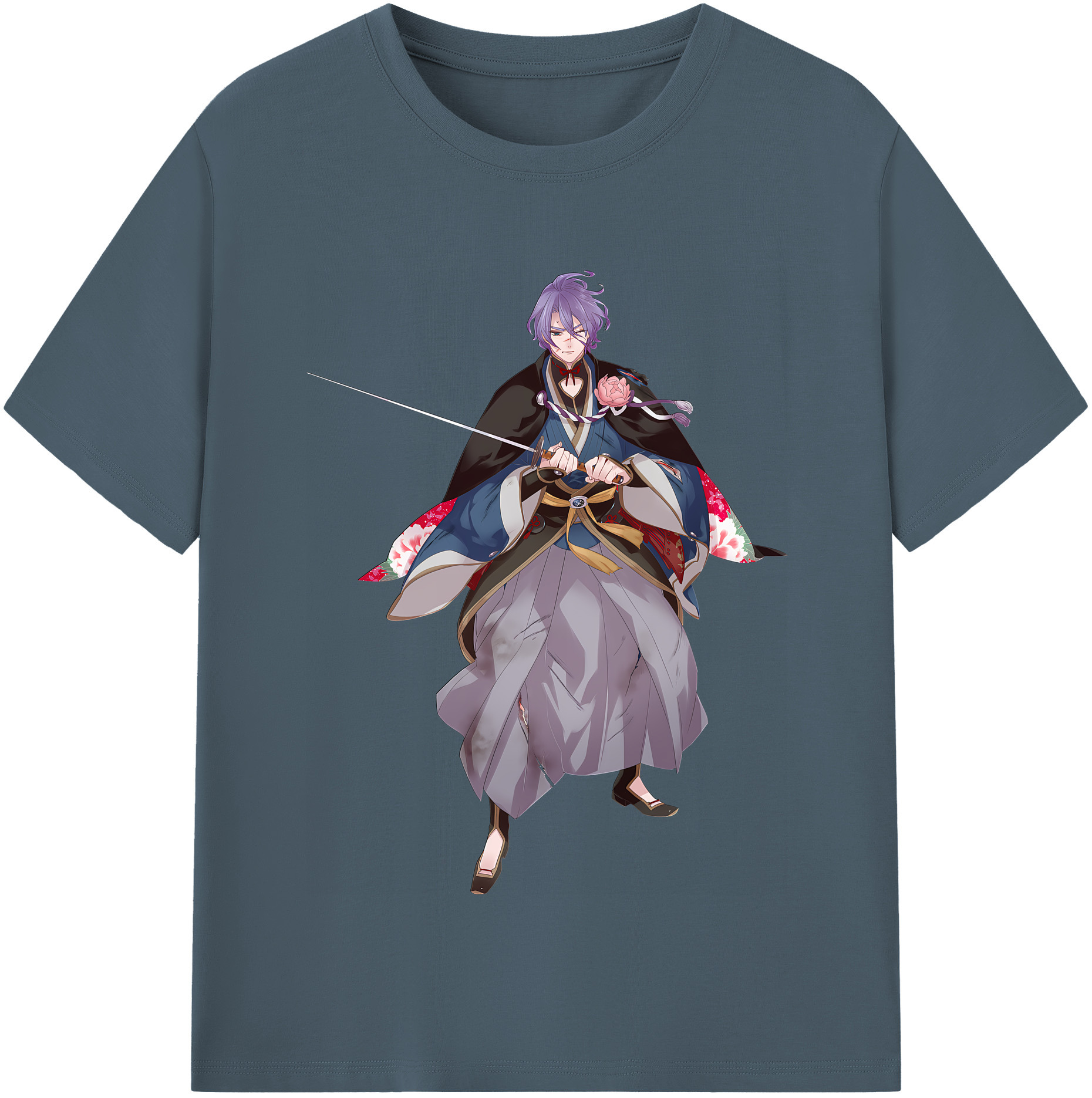（画像用） 刀剣乱舞 Touken Ranbu 綿100％半袖Tシャツ（フロントプリント）